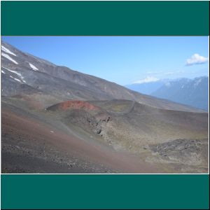Vulkan Osorno, Wanderung zum Crater Rojo, 9.12.21