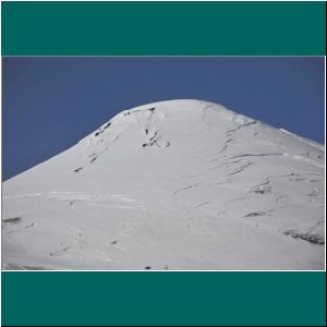 Vulkan Osorno, Wanderung zum Crater Rojo, 9.12.21