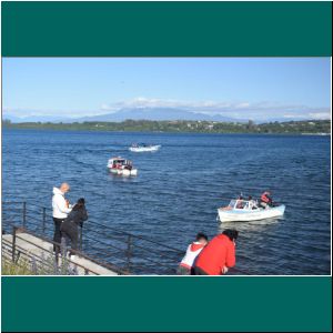 Puerto Varas, Ausflugsboote am Lago Llanquihue, 14.12.21