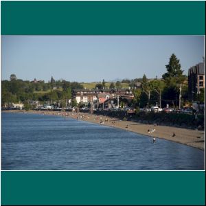 Puerto Varas, Strand an der Costanera, 20.12.21