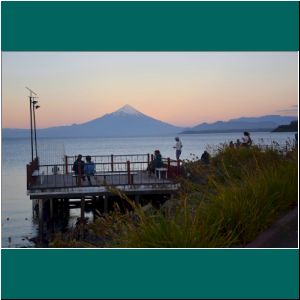 Puerto Varas, Mole am Abend, 28.12.21