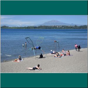 Puerto Varas, Strand beim Mirador Circular, Ozkar Longkotoro, 12.2.22