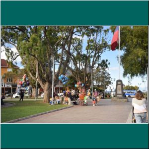 Puerto Varas, an der Plaza, 18.2.22