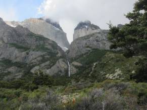 Weg zum Refugio Los Cuernos