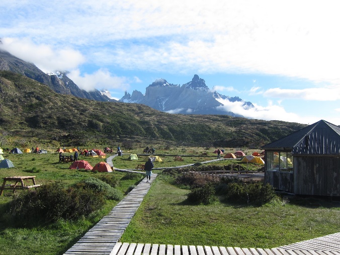 Nationalpark Torres del Paine, Campamento Paine Grande