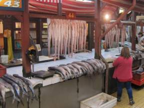 Fischmarkt in Puerto Montt Angelmó