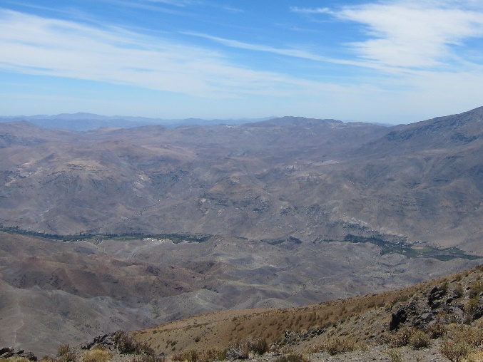 Bergtour bei Hurtado