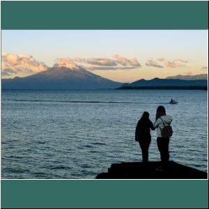 Lago Llanquihue und Vulkan Osorno