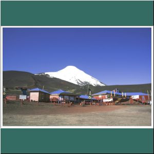 Skizentrum und Cafeteria am Osorno