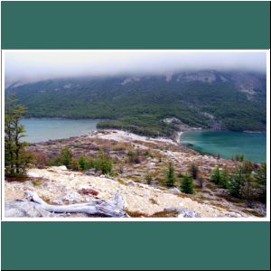 Laguna Hija und Laguna Madre