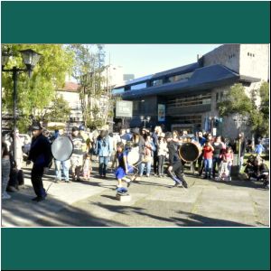 Puerto Varas, Artisten an der Plaza, 26.1.2019