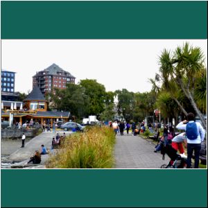 An der Mole in Puerto Varas, 28.1.2019