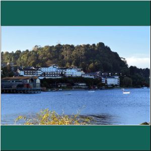 Puerto Varas und Lago Llanquihue, Hotel Cabañas del Lago, 23.4.2019