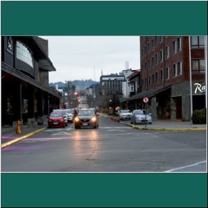 Straße Del Salvador in Puerto Varas, 23.5.2019