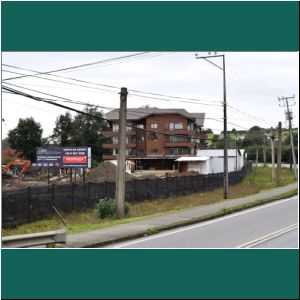 Puerto Varas, Baustelle Swisshaus, 8.6.2019