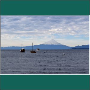 Lago Llanquihhue und Vulkan Osorno, 20.6.2019