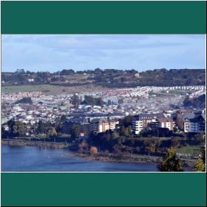 Puerto Varas vom Cerro Philippi aus, 1.9.2019