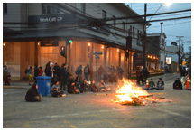 Protestas in Puerto Varas