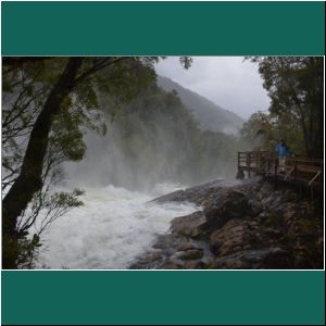 Wasserfall beim Rio Chaicas