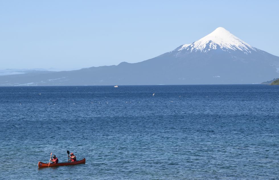 Lago Llanquihue und Vulkan Osorno