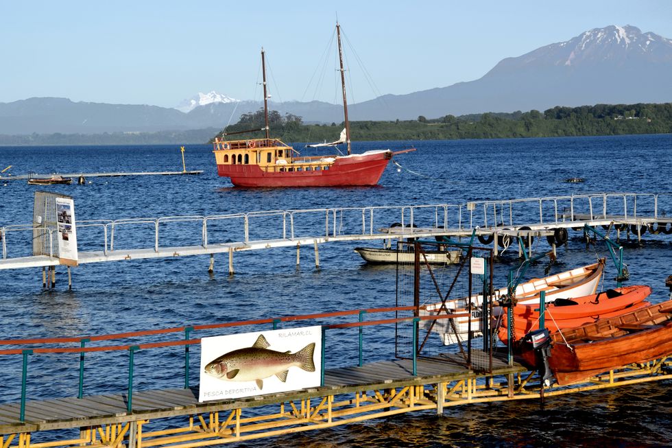 Lago Llanquihue und Vulkan Calbuco