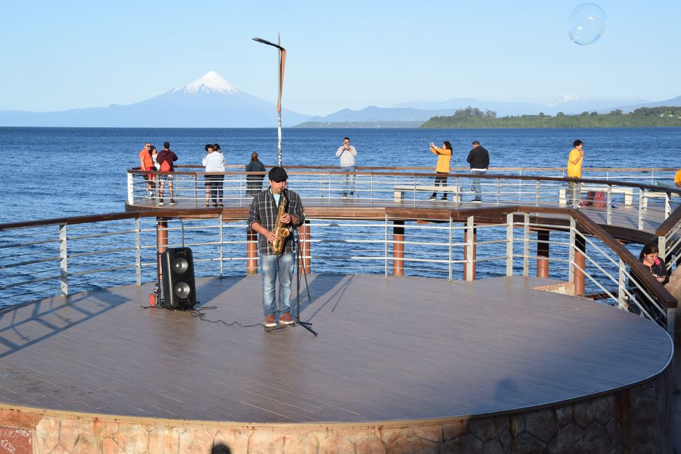 Mirador Circular gegenüber dem Casino Puerto Varas