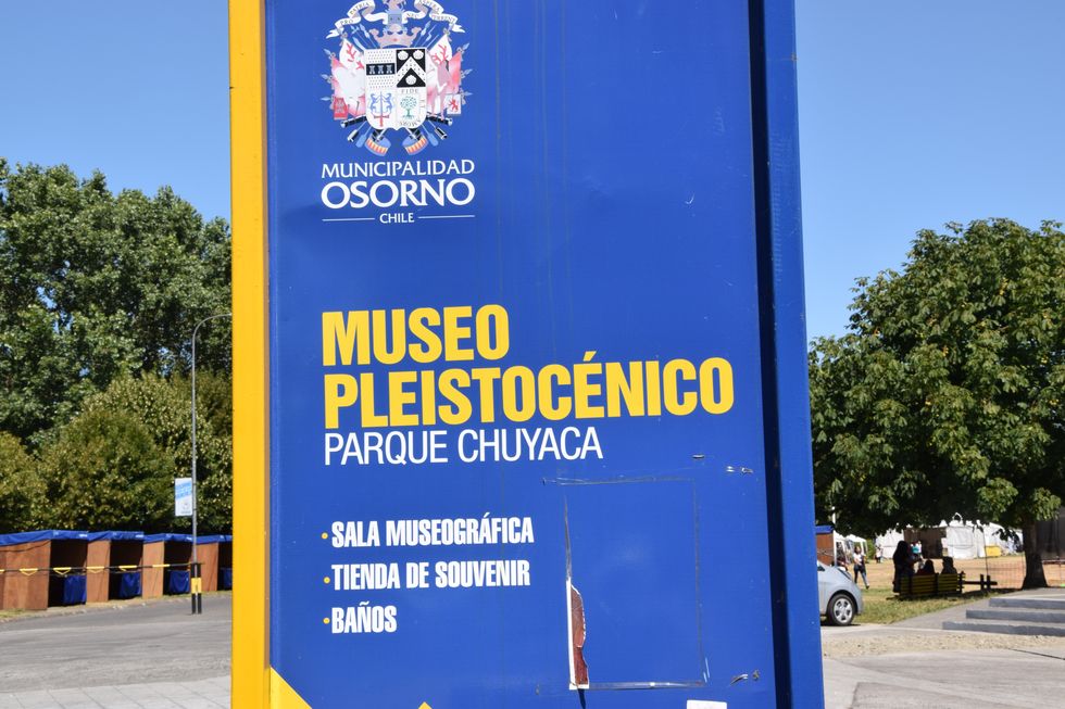Parque Chucaya in Osorno, Museo Pleistocénico
