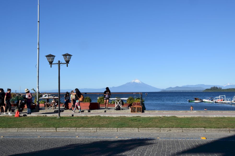 Puerto Varas, Costanera und Vulkan Osorno