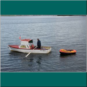 Lago Llanquihue, kleines Boot, 2.3.20