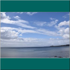 Wolken über dem Lago Llanquihue, 5,4.20