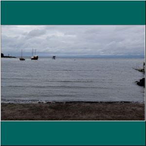 Boote am Lago Llanquihue, 2.7.20