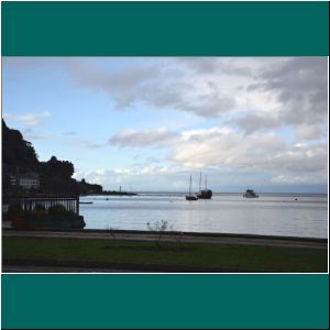 Boote am Lago Llanquihue, 10.7.20