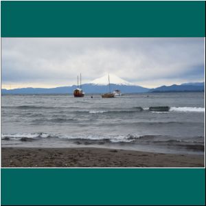 Boote am Lago Llanquihue, 31.7.20