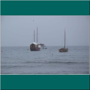 Boote am Lago Llanquihue