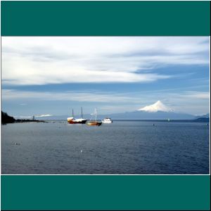 Boote am Lago Llanquihue