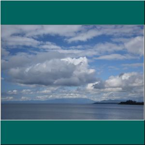 Wolken über dem Lago Llanquihue, 5.11.20