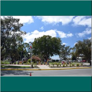 Plaza in Puerto Varas, 9.11.20