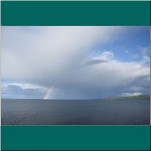 Regenbogen am Lago Llanquihue, 13.11.20