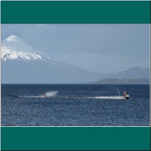 Wasserski am Lago Llanquihue, 19.11.20