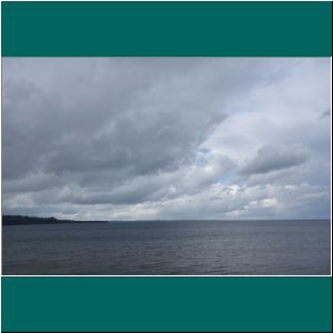 Wolken über dem Lago Llanquihue, 10.12.2020