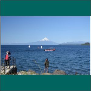 Boote am Llanquihue.See, 7.1.21