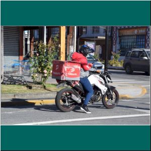 Zustelldienst in Puerto Varas, 23.1.21