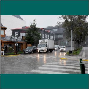 Regenwetter in Puerto Varas, 6.4.2021