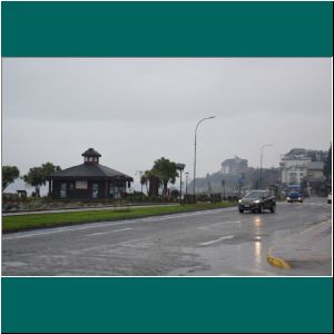 Costanera in Puerto Varas bei Regen, 22.6.21