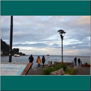 Mole und Lago Llanquihue in Puerto Varas, 30.6.21