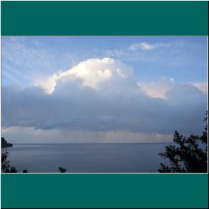 Puerto Varas, Lago Llanquihue, Wolken, 9.7.21