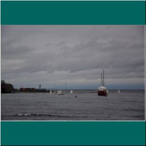 Puerto Varas, Boote am Lago Llanquihue, 15.7.21