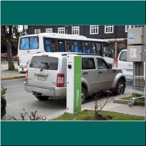 Puerto Varas, E-Tankstelle, 9.8.21