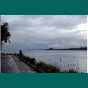 Puerto Varas, Segelboote am Lago Llanquihue, 25.8.21