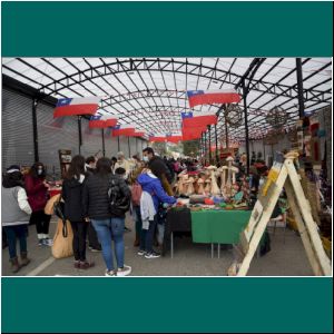 Puerto Varas, Feria zum Staatsfeiertag, 11.9.21